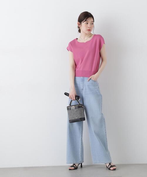 エミリーインパリス×プロポーションボディドレッシング半袖ニット限定完売品♡ エミリーインパリス×プロポーションボディドレッシング半袖ニット限定
