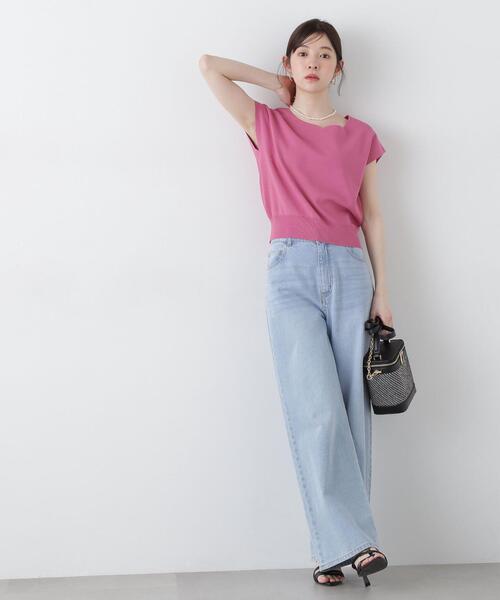 PROPORTION BODY DRESSING ニット セーター ハートカット