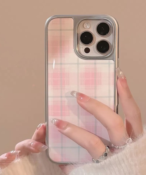 Port スマホケース 「 / ポート 」 チェック柄 iPhoneケース