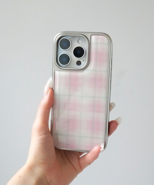 Port スマホケース 「 / ポート 」 チェック柄 iPhoneケース
