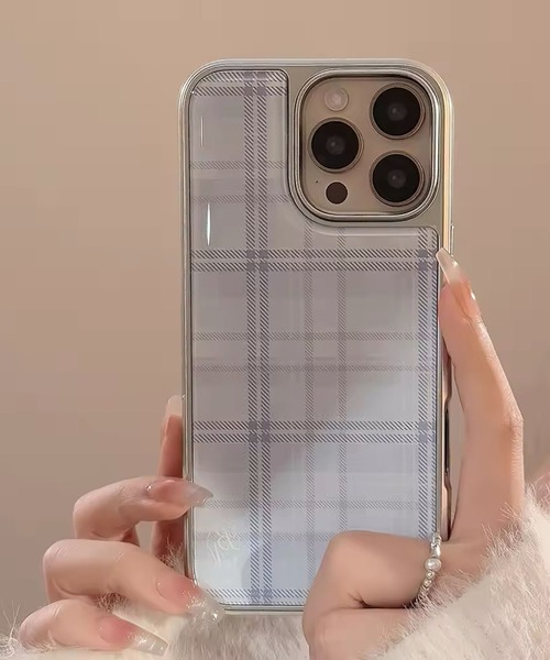 Port スマホケース 「 / ポート 」 チェック柄 iPhoneケース