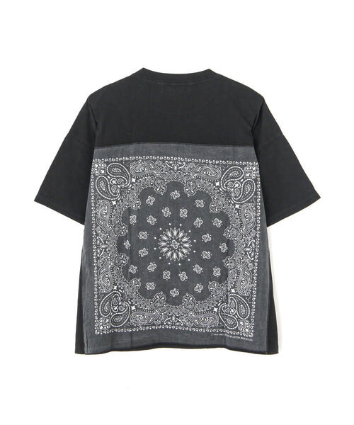 レミレリーフ　バンダナ　Tシャツ　メンズXL REMI RELIEF tシャツ RELIEF(レミレリーフ) 別注20/-天竺BIG