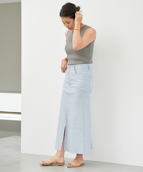新品　Deuxieme Classe stretch twill スカート Deuxieme Classe スカート *STRETCH TWILL B/FLARE : ZOZOTOWN