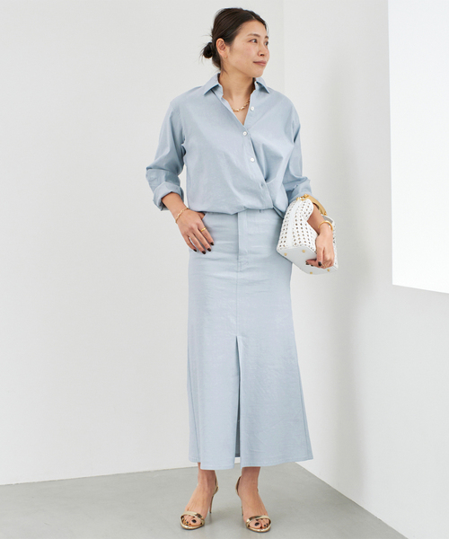 Deuxieme Classe *stretch twill スカート36 Deuxieme Classe スカート *STRETCH TWILL B/FLARE : ZOZOTOWN