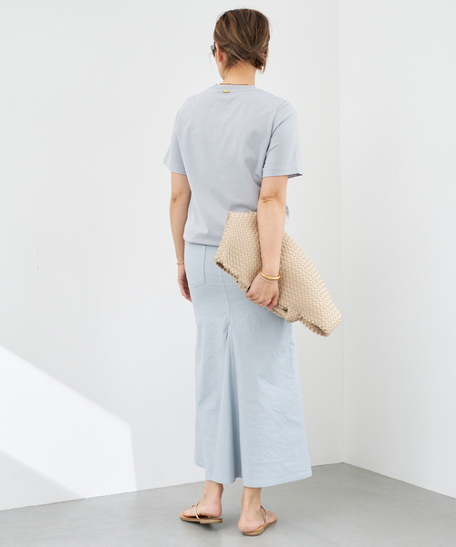 Deuxieme Classe スカート *STRETCH TWILL B/FLARE : ZOZOTOWN