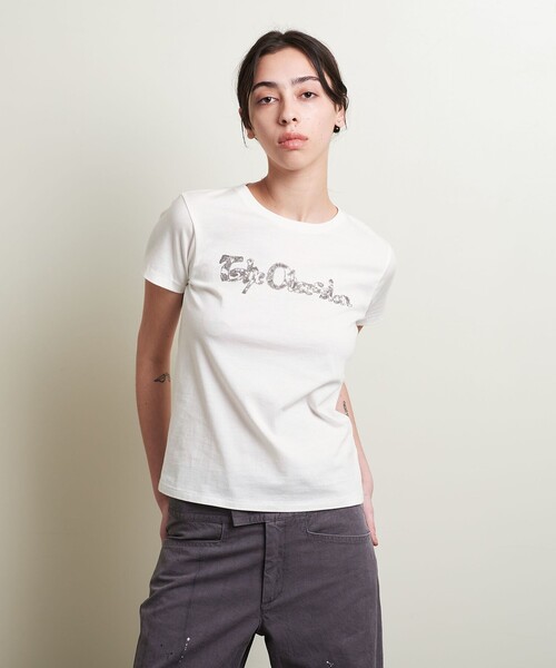 tシャツ 「ATTISESSION」OBSESSION コットン Tシャツ レディース
