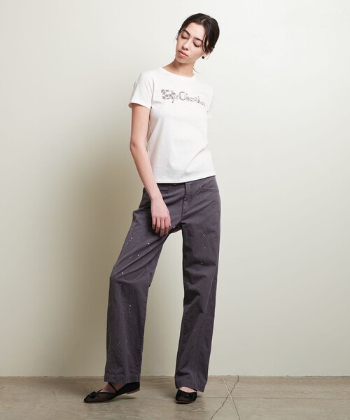 tシャツ 「ATTISESSION」OBSESSION コットン Tシャツ レディース ATTISESSION tシャツ 「ATTISESSION」OBSESSION コットン T