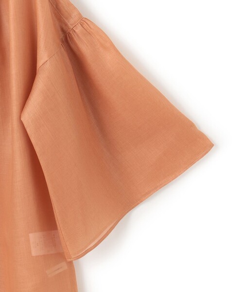 23区（ニジュウサンク） ブラウス シャツ 「洗える」ソフトシアー