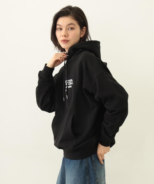MILKFED.（ミルクフェド） パーカー STENCIL LOGO WIDE SWEAT HOODIE