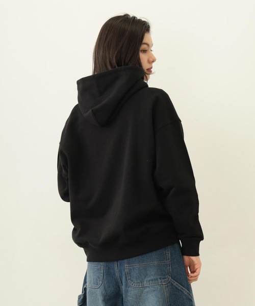 パーカー MILKFED. STENCIL LOGO WIDE SWEAT HOODIE MILKFED.（ミルクフェド） パーカー STENCIL LOGO WIDE SWEAT HOODIE