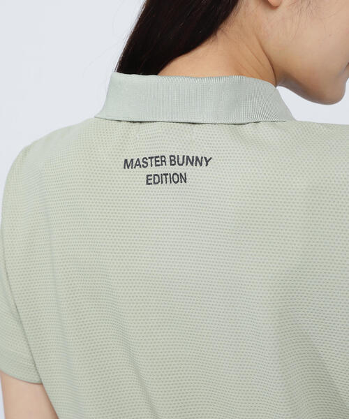ポロシャツ ポロ 「MASTER BUNNY EDITION」ワッフルジャージUV半袖ポロシャツ レディース MASTER BUNNY EDITION ポロシャツ ポロ 「MASTER EDITION