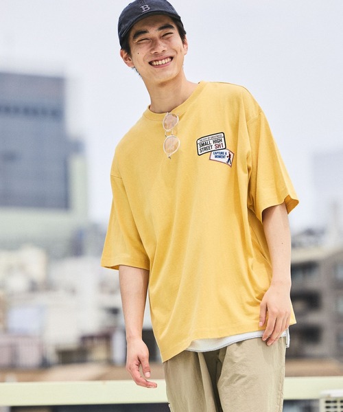 niko and… tシャツ ワッペンモチーフクラフトTシャツ メンズ