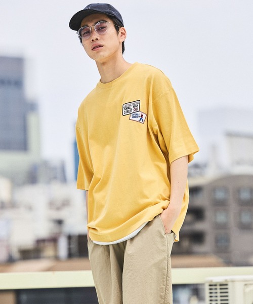 ニコアンド　てぃらさん　ワッペンシャツジャケット　カモフラ ニコアンド⭐︎人気スタッフプロデュース⭐︎ワッペンシャツ