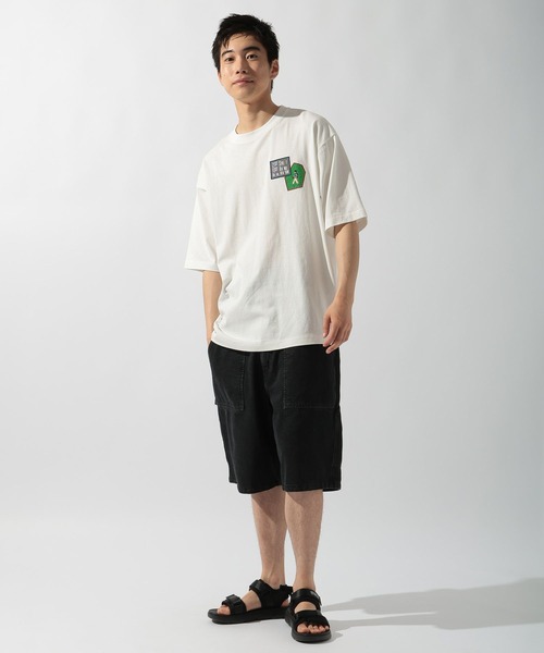 niko and…（ニコアンド） tシャツ ワッペンモチーフクラフトTシャツ