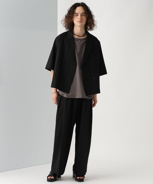 HARE スラックス 「接触冷感」ICY FEELディープタックワイド