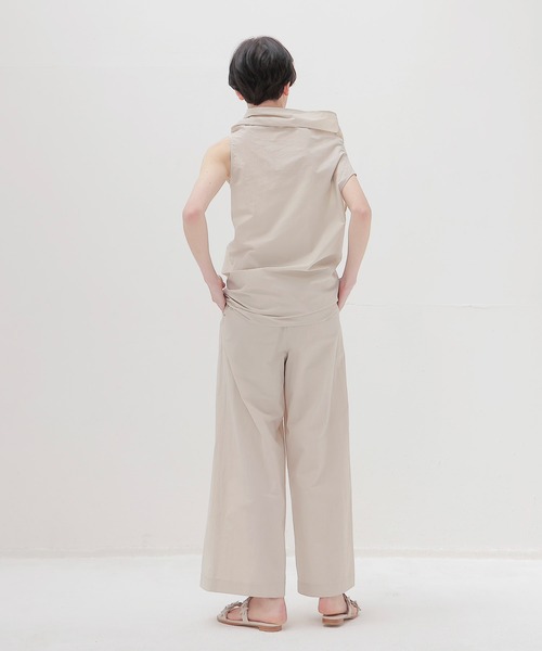 DRESSLAVE（ドレスレイブ） ブラウス シャツ asymmetric big collar 
