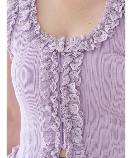 「SNIDEL」 7分袖ニット ONE SIZE パープル レディース セール/ブランド古着】7分袖ニット（ニット/セーター）｜SNIDEL