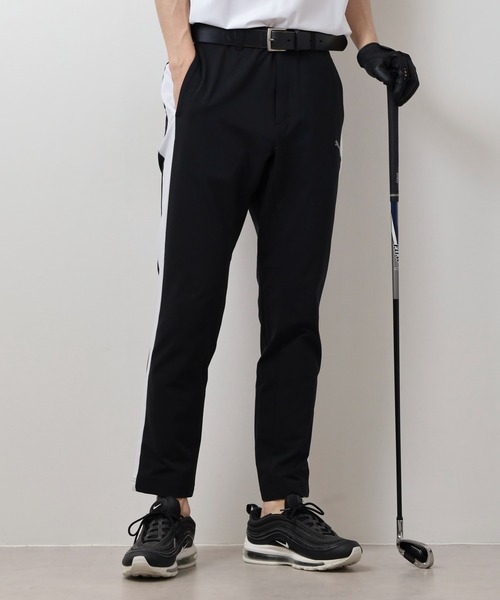 【M】春夏 プーマ ゴルフ GOLF ストレッチ LINE テーパード パンツ プーマ PUMA ゴルフ PFストレッチLINEテーパードパンツ （DEEP