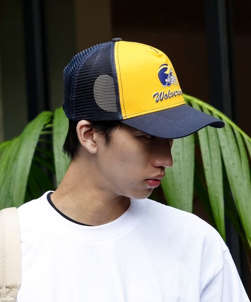 UNIT（NIXON） キャップ 帽子 「U.S. COLLEGE/ユーエスカレッジ