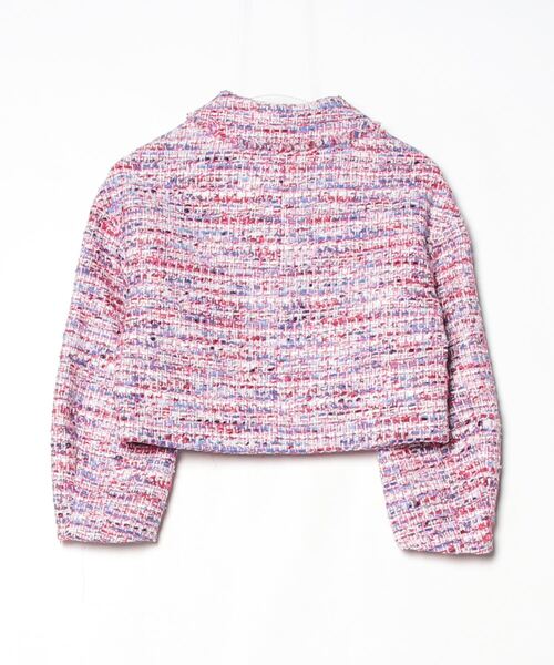 ANAYI（アナイ） ツイードジャケット 34 ピンク レディース : ZOZOTOWN