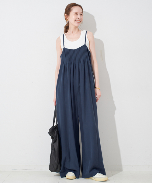 新品⭐︎SLOBE IENA ドットキャミ ゆったり サロペット 38 新品⭐︎SLOBE IENA ドットキャミ ゆったり サロペット 38