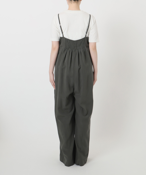 SLOBE IENA　レディース　オールインワン　サロペット SLOBE IENA サロペット オーバーオール タックキャミサロペット