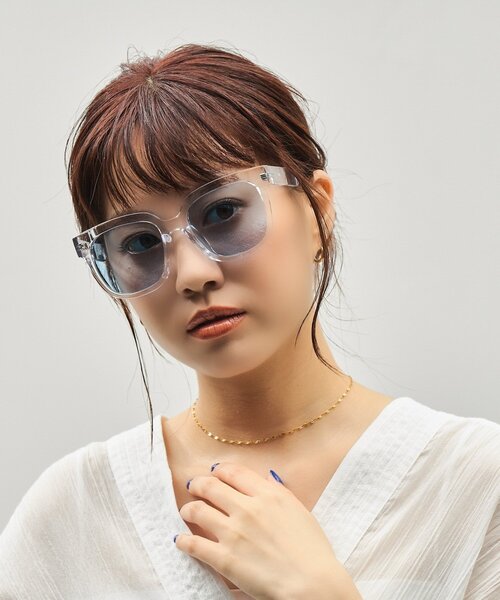 Zoff サングラス SUNCUTGlasses/UV100%CUT ウェリントン型