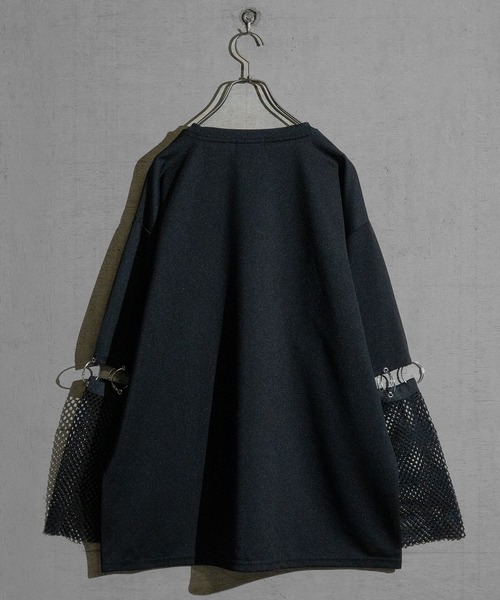 「JOHN'S CLOSET」 長袖Tシャツ LARGE ブラック メンズ