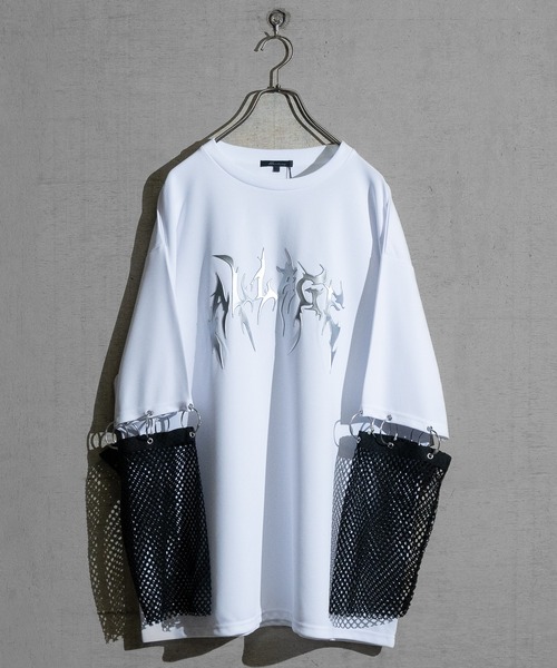 「JOHN'S CLOSET」 長袖Tシャツ LARGE ブラック メンズ