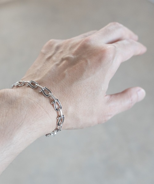 SENTI ブレスレット CUBIC ZIRCONIA×HORSESHOE BRACELET