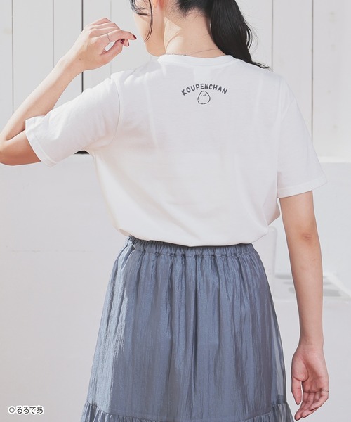 Honeys（ハニーズ） tシャツ コウペンちゃん／半袖Tシャツ レディース