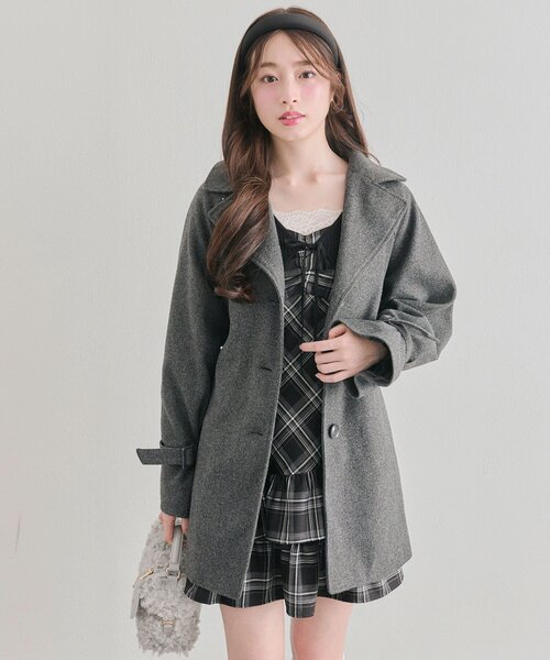 OLIVE des OLIVE（オリーブデオリーブ） ステンカラーコート コート