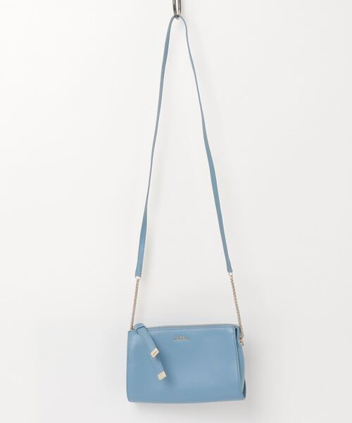 FURLA 「FURLA」 ワンポイントショルダーバッグ - ブルー