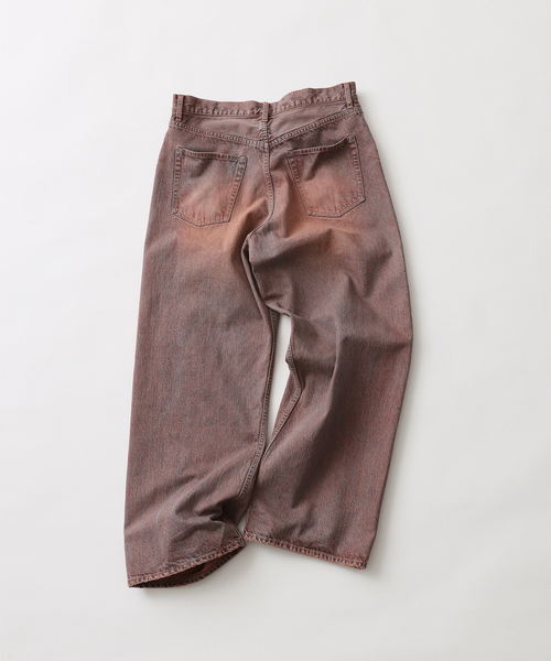 UNFOLLOW（アンフォロー） パンツ 「FOLL / フォル」natural dye