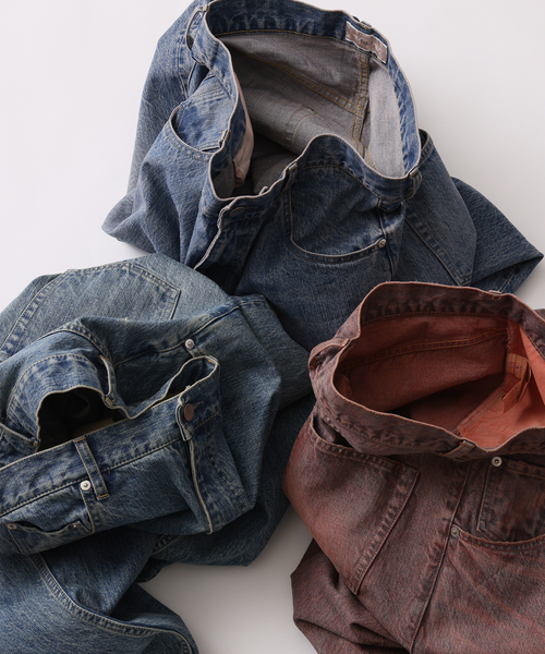 follow フォロー ボトムス 32 インディゴ メンズ UNFOLLOW（アンフォロー） パンツ 「FOLL / フォル」natural dye