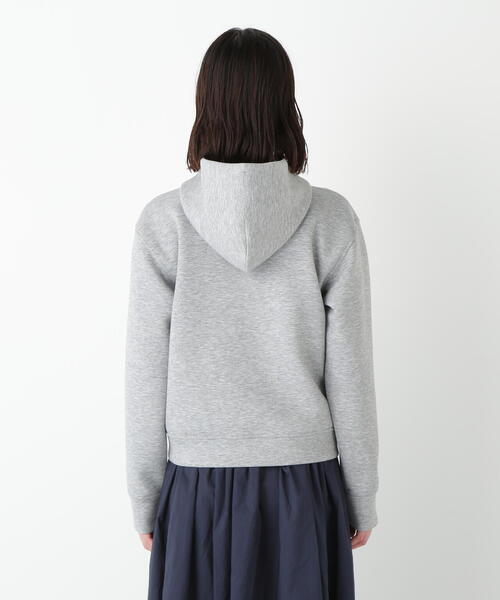 パーカー クッションダンボールジップパーカー レディース human woman パーカー クッションダンボールジップパーカー