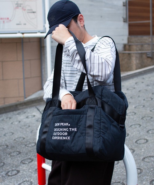 snow peak トートバッグ Snow Peak / Quilted Ripstop Duffle