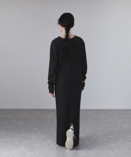 ADAM ET ROPE'（アダムエロペ） ワンピース 「サステナブル」Wフェイス