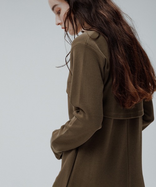 adam et ropé Wフェイスジャージーセットワンピース Wフェイスジャージーセットワンピース / eri / ADAM ET ROPÉ FEMME ｜J