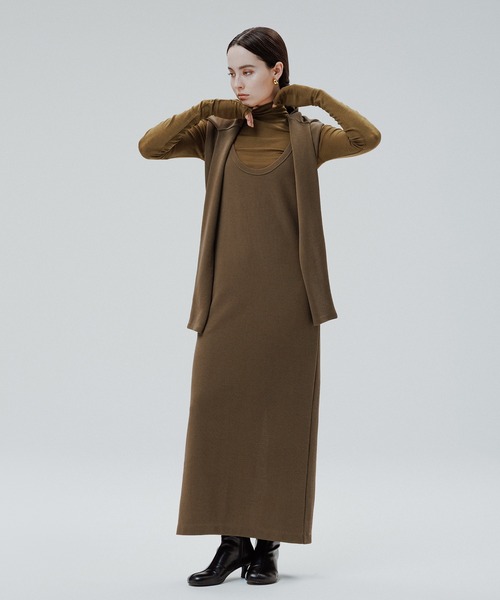 ADAM ET ROPE'（アダムエロペ） ワンピース 「サステナブル」Wフェイス