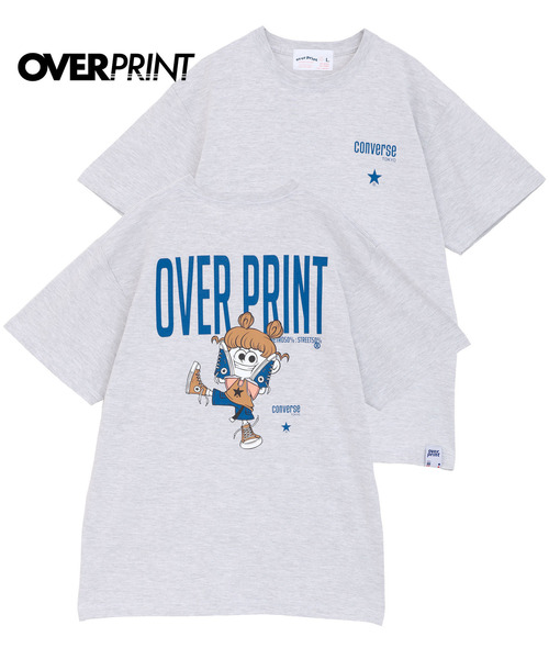 over print（オーバープリント） tシャツ 「over print」STREET GIRL