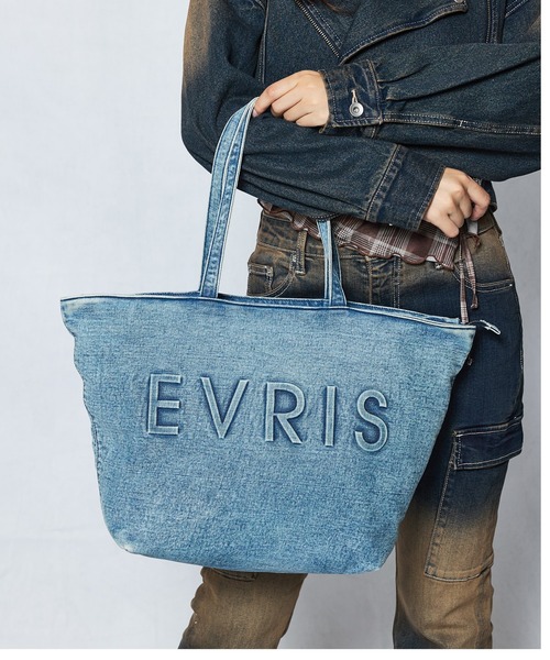 EVRIS（エヴリス） トートバッグ 「EVRIS/エブリス」ロゴエンボス