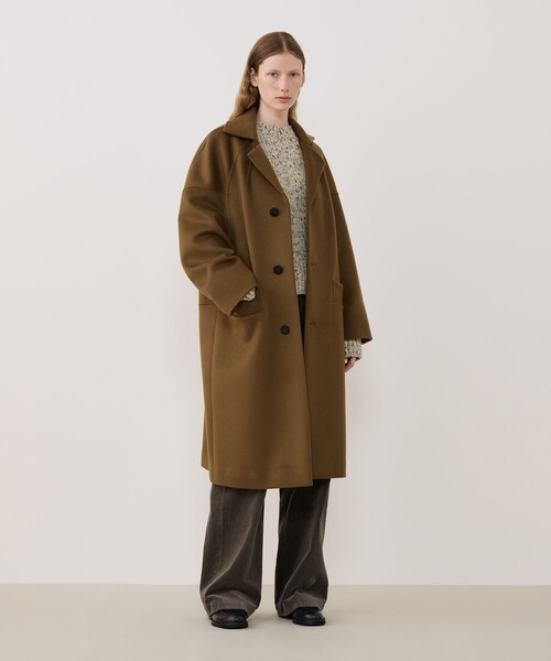 【美品】ギャルリーヴィ ウールダブルフェイス チェスターコート ゆったりめ GALERIE VIE（ギャルリー ヴィー） コート チェスターコート ウール