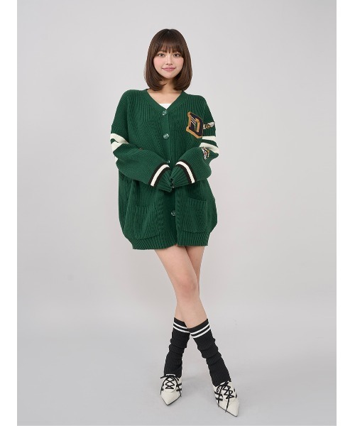 Darich ブーツ ラインニットニーハイブーツ レディース