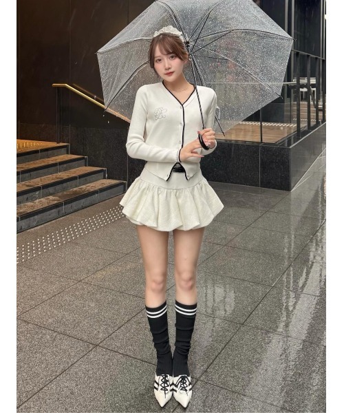Darich（ダーリッチ） ブーツ ラインニットニーハイブーツ レディース