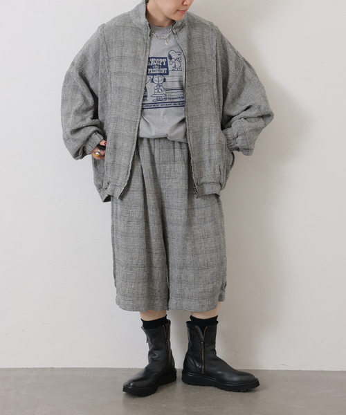 JOURNAL STANDARD LUXE コート アウター シルクMIXチェック