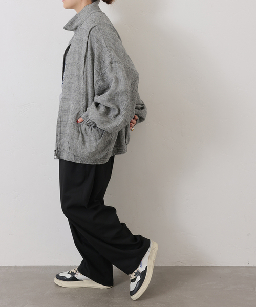 JOURNAL STANDARD LUXE コート アウター シルクMIXチェック