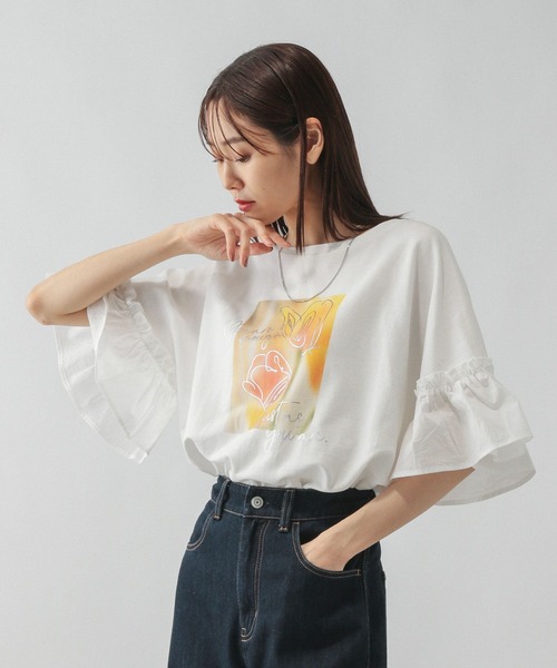 FRAMeWORK レディースシャツ FRAMeWORK ブラウス シャツ ラッフルブラウス レディース