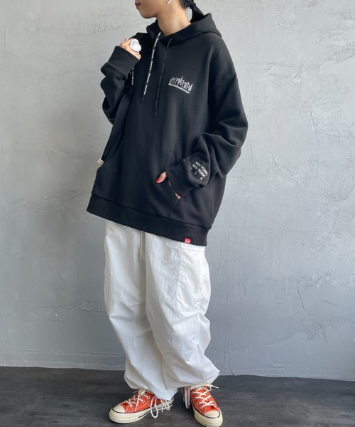 Manhattan Portage（マンハッタンポーテージ） パーカー ワンポイント