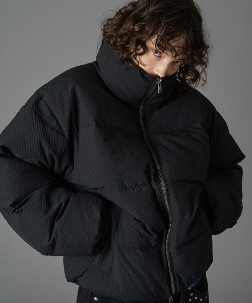 ONCILY（オンシェリー） ブルゾン アウター CHECKED PADDING STAND